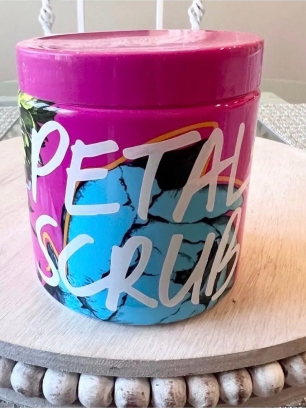 Victoria's Secret Pink & Blue Petal Body Scrub